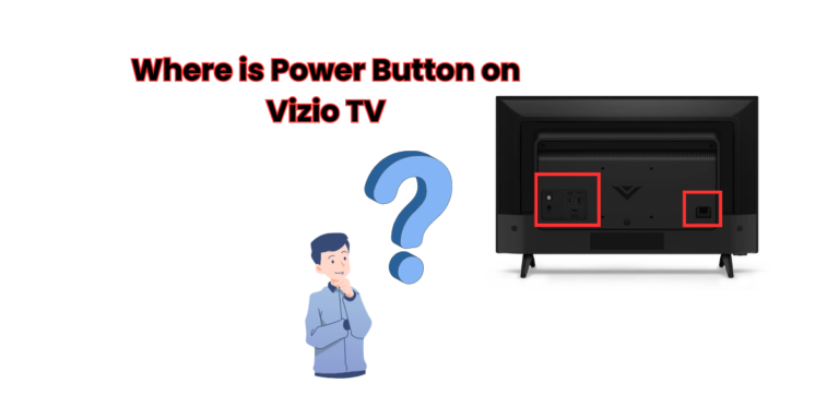 where is the power button on vizio tv?-Find in seconds