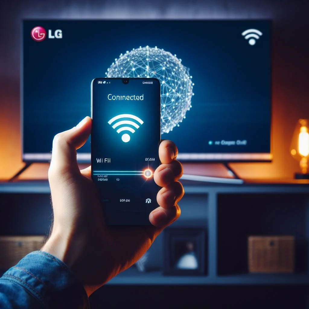 Connect LG TV TO YOUR Mobile Hotspot