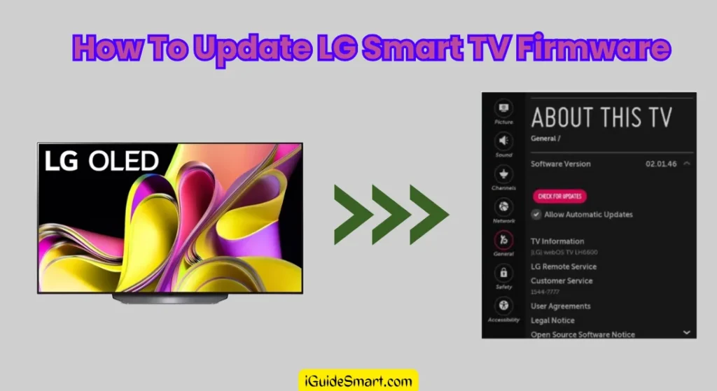 How To Update LG Smart TV Firmware