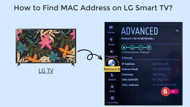 How to Find MAC Address on LG Smart TV
