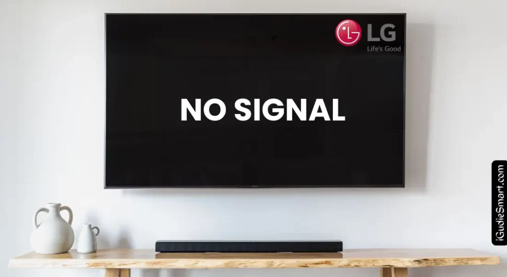 LG TV NO SIGNAL ISSUE