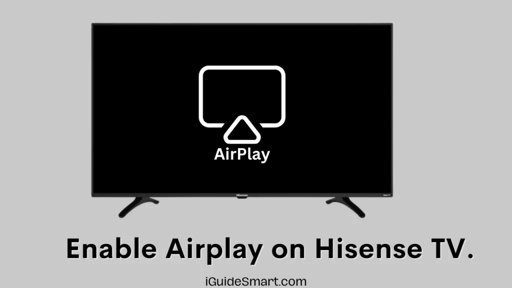 Image of AirPlay on Hisense TV