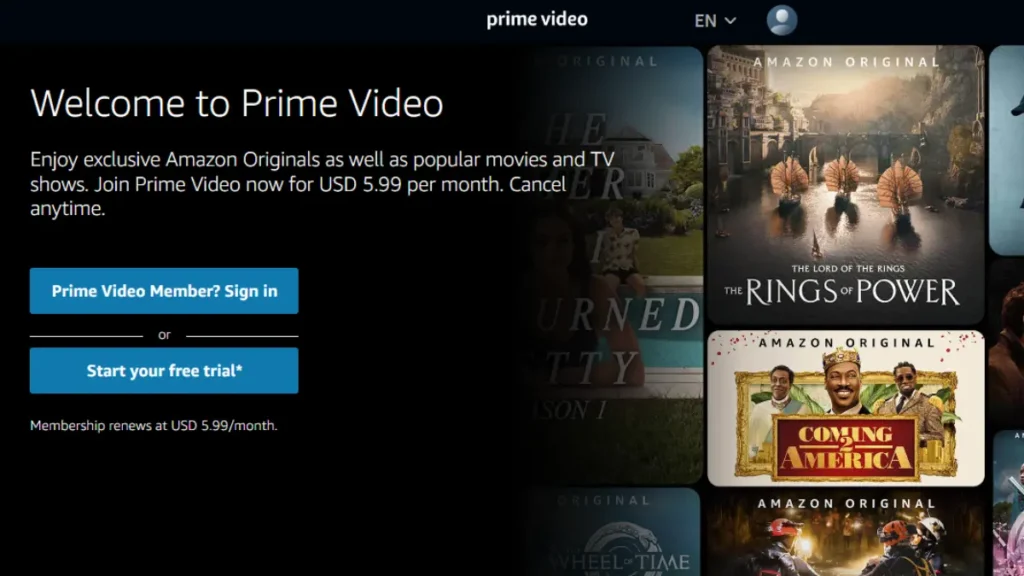 Get Amazon Prime Video Bush Smart TV