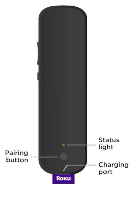 image showing Rechargeable Roku Voice Remote